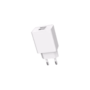 Lādētājs Denmen (DC02W) (2xUSB 2.1A) balts