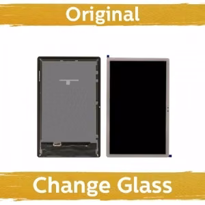LCD displejs saderīgs ar Samsung T505 / T500 Tab A7 2020 melns (Atjaunots: Ķīna)