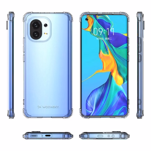Wozinsky Anti Shock izturīgais vāciņš ar militārā līmeņa aizsardzību priekš Xiaomi Mi 11, caurspīdīgs
