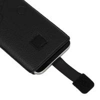 WONDER Deko viedtālruņa apvalks (Izmērs XXL) Samsung S25 Ultra/S24 Ultra/M35/M23/A16 5G/Xiaomi Redmi 14C melns