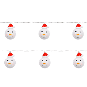 Rebel indoor battery-powered Christmas lights, snowmen