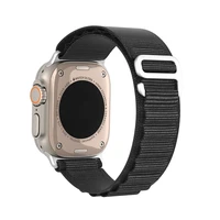 DUX DUCIS siksniņa GS neilona Apple Watch 38 / 40 / 41 mm melna