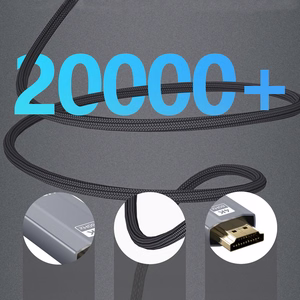 Wozinsky WCCH-01 USB-C - HDMI 4K 60Hz kabelis 1.8 m - melns