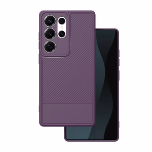 Simple Carbon viedtālruņa apvalks Samsung Galaxy S25 Ultra violets