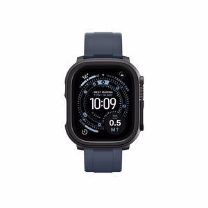 AmazingThing Minimal aizsargājošs vāciņš Apple Watch UItra 3 49mm - Melns