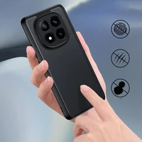 Tech-Protect MagMat viedtālruņa apvalks Xiaomi Redmi Note 14 Pro 5G / Poco X7 5G - matēta melna
