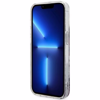 Guess GUHMP14LHCFWSP iPhone 14 Pro 6.1" rozā/rozā cietais apvalks Ziedu MagSafe