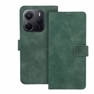 Flip case for Xiaomi Redmi NOTE 14 4G (GLOBAL - 164.84mm x 78.15mm x 8.16mm) Tender Book green