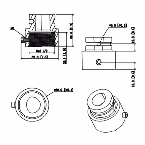 Ceiling Mount Bracket PFA116