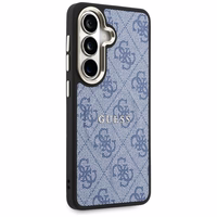 Guess maciņš 4G Embossed Ring MagSafe for Samsung Galaxy S26 Plus zils