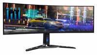 Lenovo Legion R45w-30 computer monitor 113 cm (44.5") 5120 x 1440 pixels DQHD LED melns