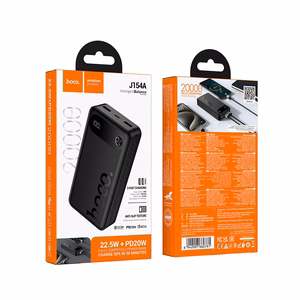 Ārējā baterija Power Bank Hoco J154A 22.5W 20000mAh melna