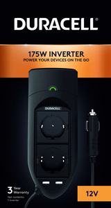 Duracell automašīnas strāvas pārveidotājs (DRINV15-EU) – 175 W