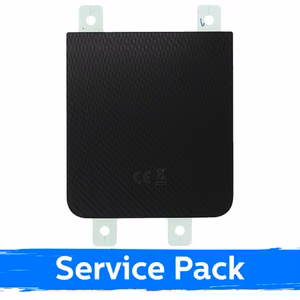 Aizmugurējais vāciņš saderīgs ar Samsung F741 Z Flip6 / Crafted melns / (Service Pack)