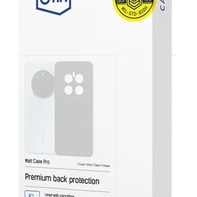 3mk Matt Case Pro Case for Xiaomi Redmi 15 4G / 15 5G - Black