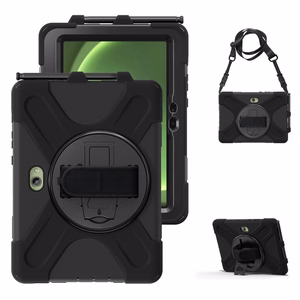 JM Rugged Case Grip чехол Samsung Galaxy Tab Active Pro/ Active4 Pro/ Active5 Pro с ремешком черный