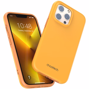 Choetech MFM Aizsargapvalks iPhone 13 Pro Max oranžs (PC0114-MFM-YE)