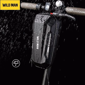 WILDMAN ceļojumu soma skūterim, ūdensizturīga, 2L, GD9, melna