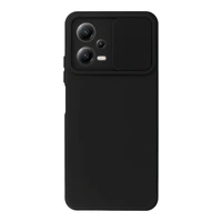 Camshield Soft viedtālruņa apvalks Xiaomi Redmi Note 12 5G/Poco X5 melns