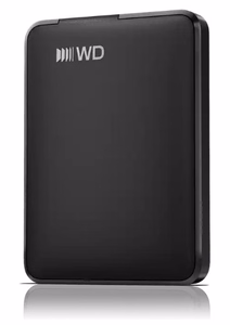 WD Elements Portable USB-C 2TB melns
