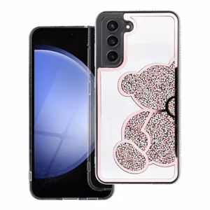 TEDDY BEAR viedtālruņa apvalks SAMSUNG A13 4G rozā