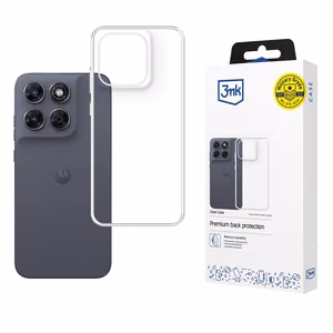 3mk Clear Case for Motorola Moto G67 / Moto G77 - transparent