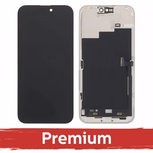 LCD Display Compatible iPhone 15 Pro Max Black (Hard OLED / Premium) /*Removable IC*/