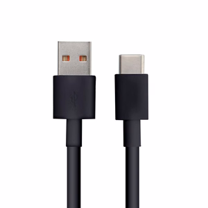 Cable USB A to Type C 3.0 2A HD2 1 m black