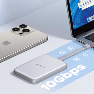 Ugreen M.2 NVMe SSD magnētiskais korpuss - balts