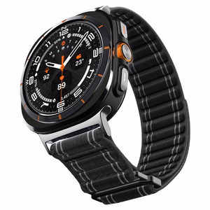 SPIGEN WBF0 siksniņa SAMSUNG GALAXY WATCH ULTRA 2024 / 2025 (47 MM) melns