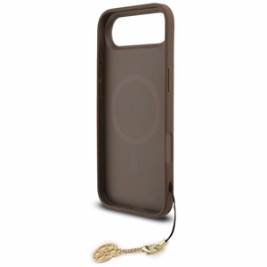 Guess 4G Charms Collection MagSafe futrālis iPhone Air - brūns