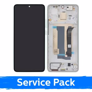 LCD displejs saderīgs ar Xiaomi Poco X7 Pro 5G ar rāmi / zaļš / (Service Pack)