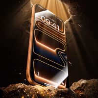 Benks rūdīts stikls Glass Warrior 2.0 AR-EZFita iPhone 17/16 Pro