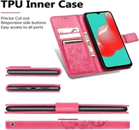 Korpuss Flower Book Samsung A356 A35 5G rose-red