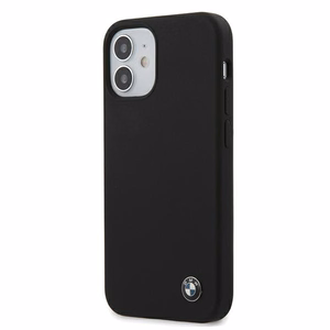BMW Silicone Signature чехол для iPhone 12 mini - чёрный
