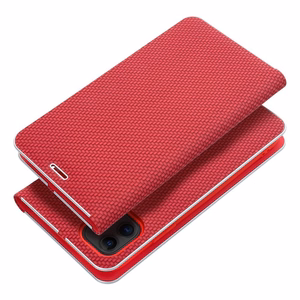 LUNA Book Carbon for IPHONE 16e (SE 4 2025) - sarkans (m)