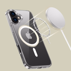 Tech-Protect FlexAir Hybrid Magnētiskais viedtālruņa apvalks iPhone 16 Plus - caurspīdīgs