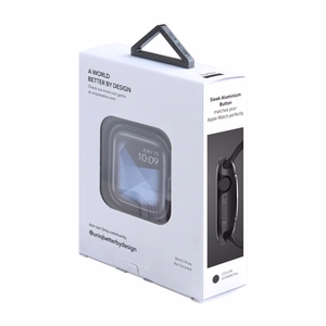 Uniq Valencia viedtālruņa apvalks Apple Watch 4 / 5 / 6 / SE 40mm - pelēks