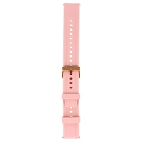 Blavec universāla pulksteņa siksna W-17 Amber 18mm silikona rozā