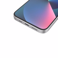 Ombre Protect viedtālruņa apvalks iPhone 14 rozā un zila bruņots apvalks