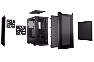 Корпус be quiet! PURE BASE 501 MidiTower ATX MicroATX MiniITX чёрный BG074