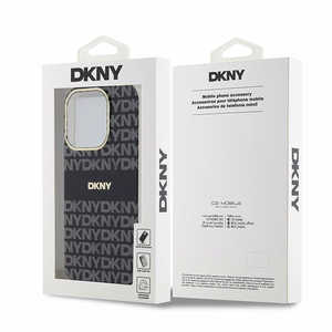 DKNY IML Mono & Stripe MagSafe Чехол для iPhone 13 Pro / 13 - чёрный