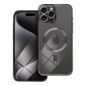 Electro Mag Cover case for iPhone 15 Pro Max compatible with MagSafe black
