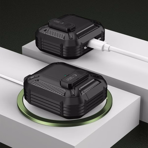 Tech-Protect Carbonox viedtālruņa apvalks AirPods 4 - melns