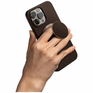 Uniq Keva Air Magclick viedtālruņa lādēšanas apvalks iPhone 16 Pro - brūns