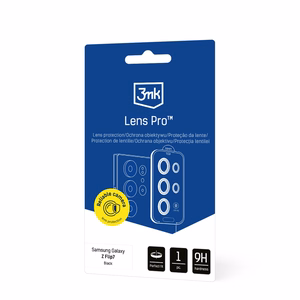 3mk Lens Protection Pro Kameras objektīva stikls Samsung Galaxy Z Flip 7 - melns