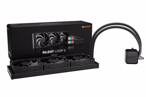 be quiet! Silent Loop 3 420 mm procesora visintegrētais šķidruma dzesētājs 14 cm melns 1 gab.