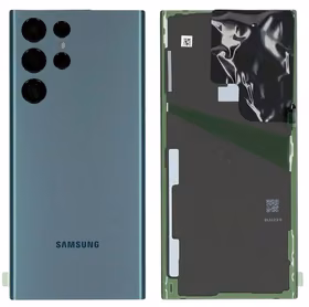 Aizmugurējais vāks Samsung S908 S22 Ultra Green oriģināls (lietots Grade A)