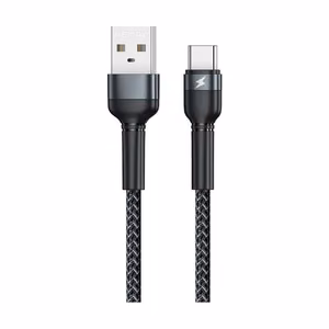 USB cable Remax RC-124a USB-A to USB-C 1.0m black