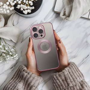 Viedtālruņa apvalks GLAM IPHONE 16e (SE 4 2025) rozā